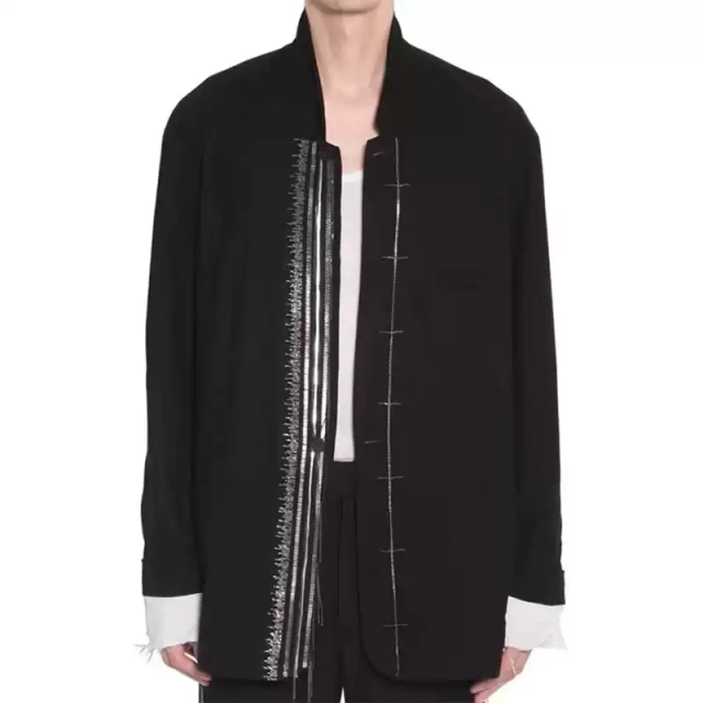 Haider Ackermann robe, mid-length coat