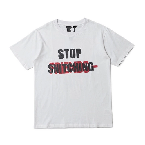 Pop Smoke x Vlone Stop Snitching T-shirt