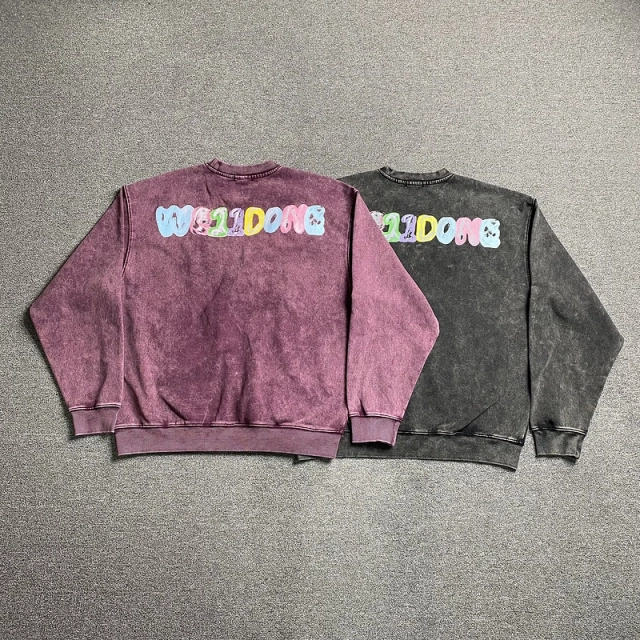 WE11DONE Crewneck