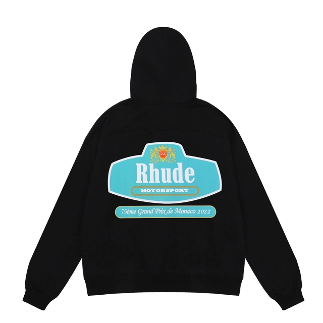 Rhude Racing Crest Hoodie