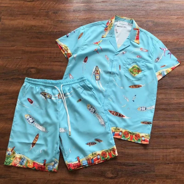 Casablanca T-Shirt Shorts