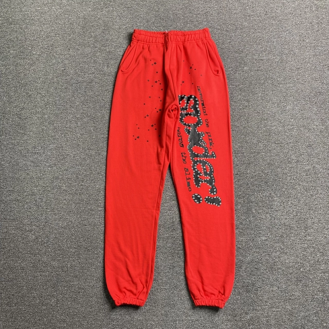 Sp5der Pink V2 Pants