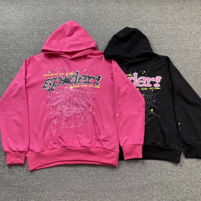 Sp5der Pink V2 Hoodie