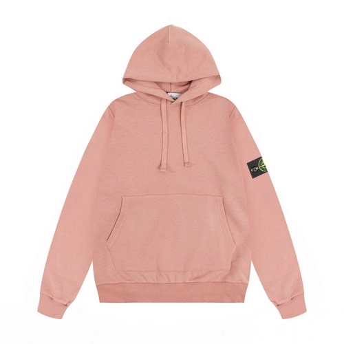 Stone Island Brushed Cotton Fleece Hoodie