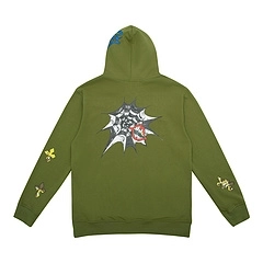 Chrome hearts Olive Cross sex Hoodie