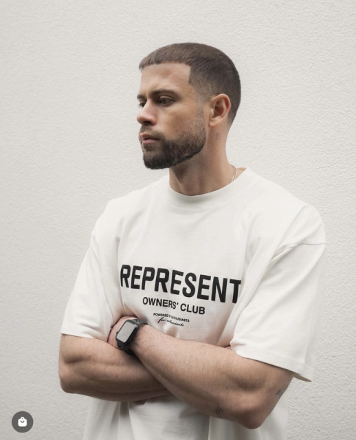 REPRESENT London Exclusive Basic Logo T-Shirt