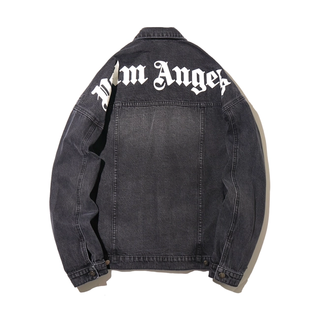 Palm Angels Logo Denim Jacket