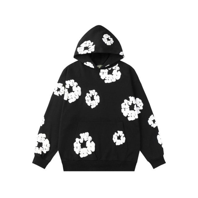 DENIM TEARS Kapok Puff Print Hoodie