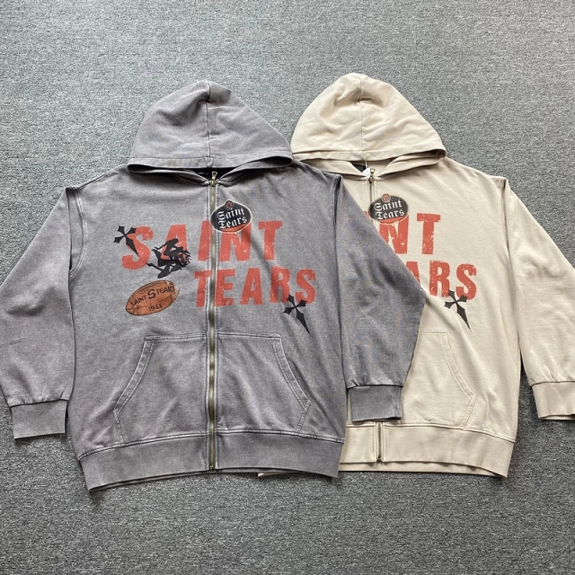 Saint Michael Tears Hoodie