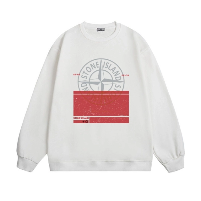 Stone Island Embroidered Compass Sweatshirt