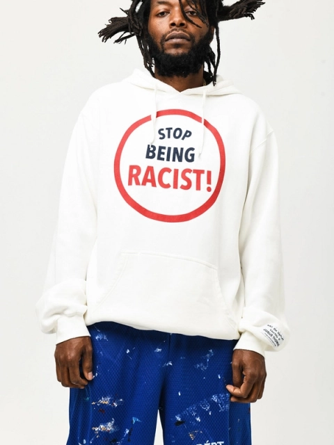 GALLERY DEPT. Stop Being Racist Reversible ATK Hoodie