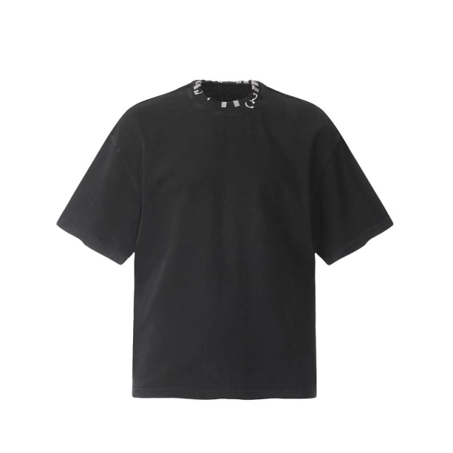 Acne Studios 24SS replacement puncture iron ring T-shirt