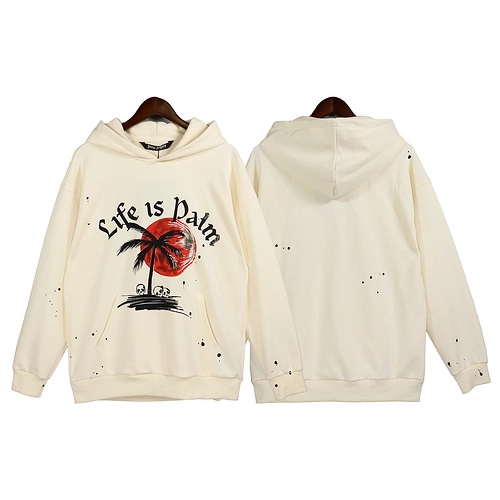 GARMENT DYE SUNSET PALM HOODIE