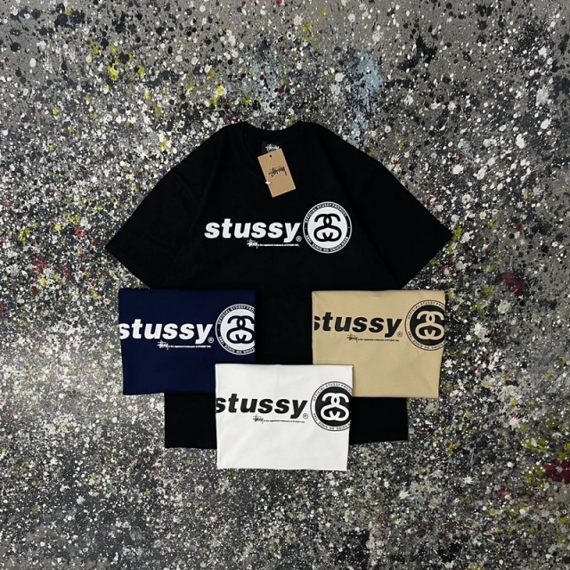 Stüssy Round Neck T-shirt