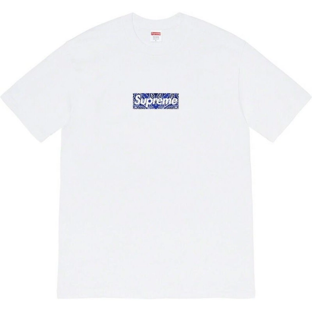 Supreme 19FW Bandana Box Logo Tee