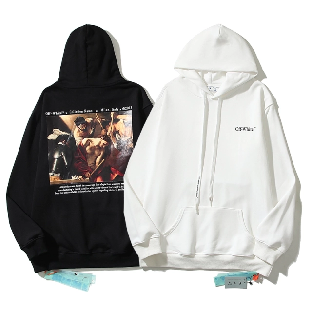 o.w Caravaggio Crowning Over Oversized Hoodie