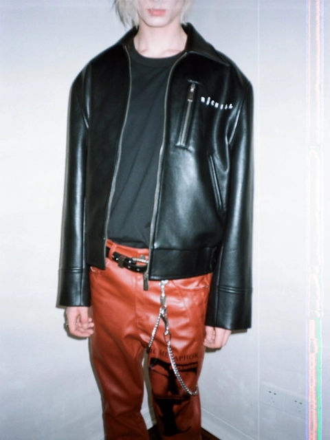 MELANCHOLY 24SS Fighting Loose Leather Jacket