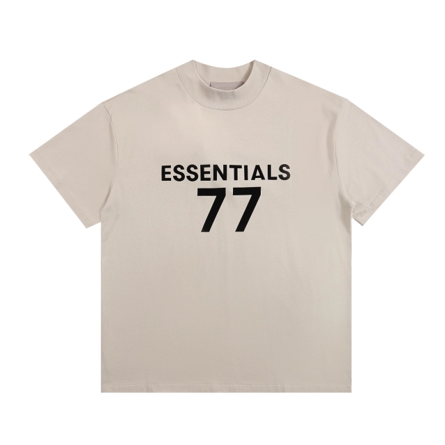 Fear Of God ESSENTIALS 77 digital print T-shirts