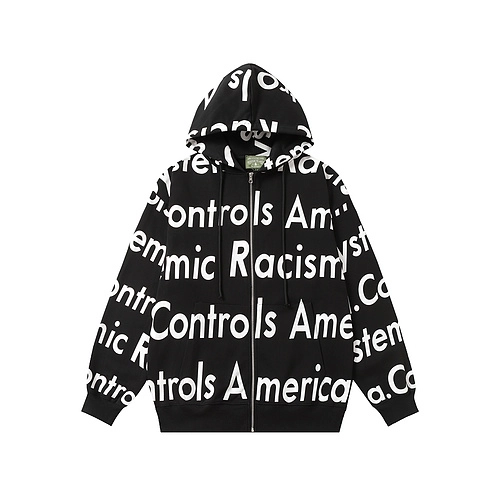 Denim Tears Systemic Racism Controls America Hoodie