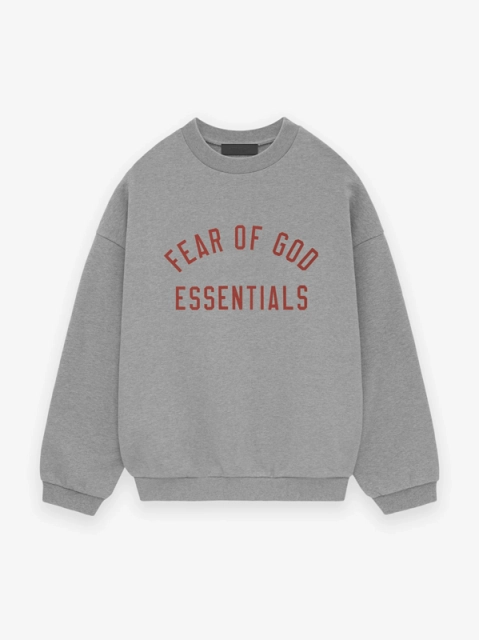 Fear of God Essentials Letter Print Crewneck Sweatshirt