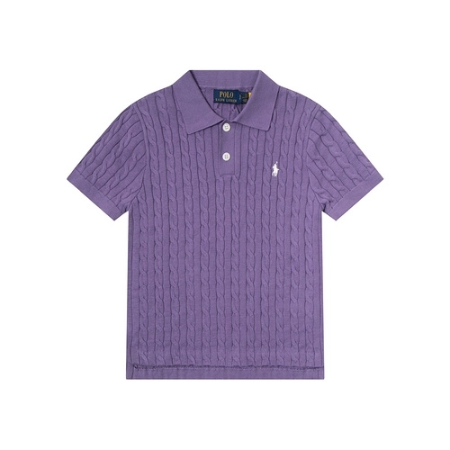 Polo Ralph Lauren Cable Knit Cotton Polo