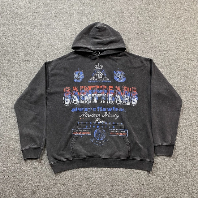 Saint Michael Tears Hoodie