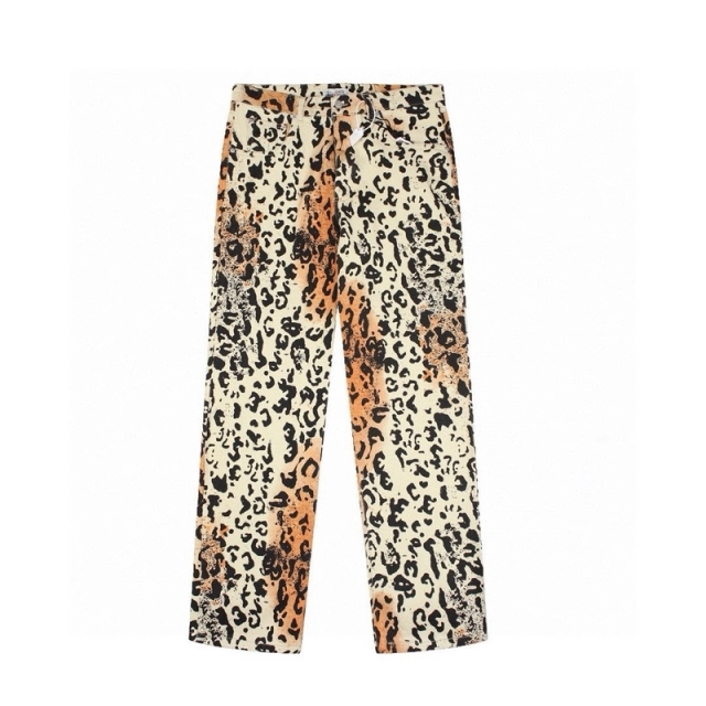 Stüssy Wordwild Leopard Print Jeans