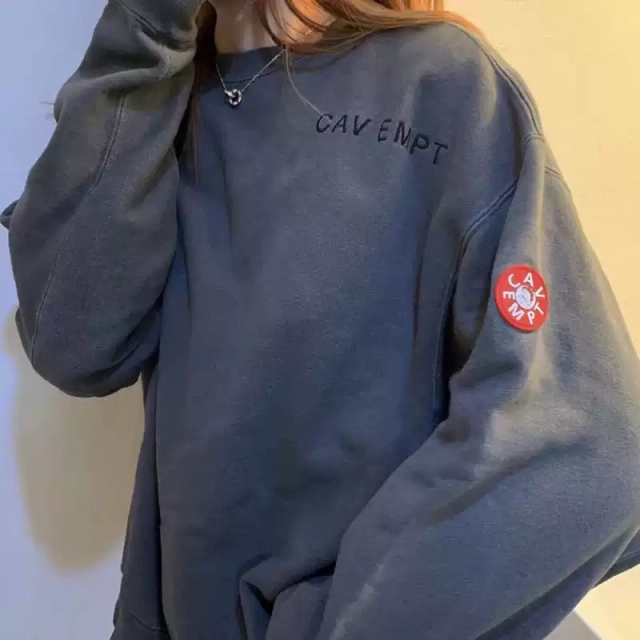 Cav Empt 19aw rounded neck sweater