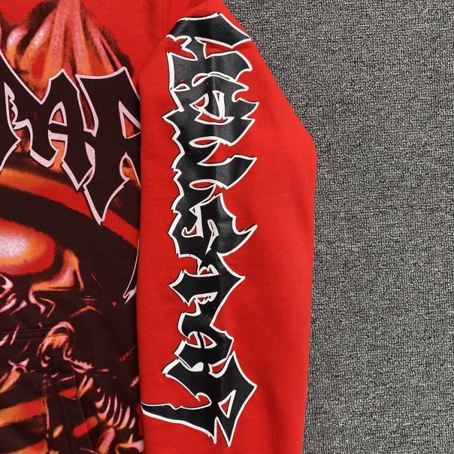 HELLSTAR Skull Flame Hoodie