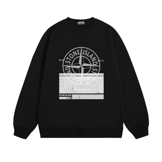 Stone Island Embroidered Compass Sweatshirt