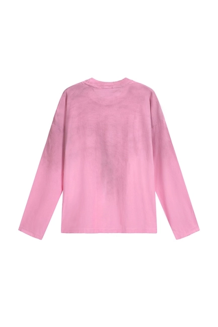 Acne Studios Faded Logo Long Sleeve T-shirt