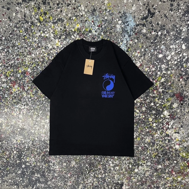 Stüssy Round Neck T-shirt