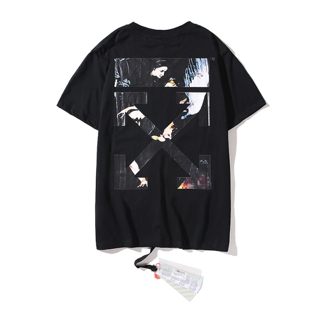 OFF-WHITE Angel Oil Painting T-Shirt