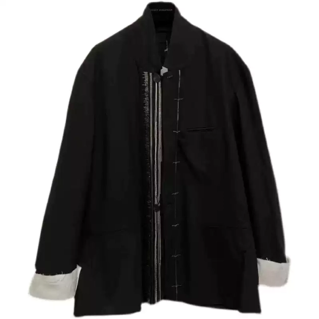 Haider Ackermann robe, mid-length coat