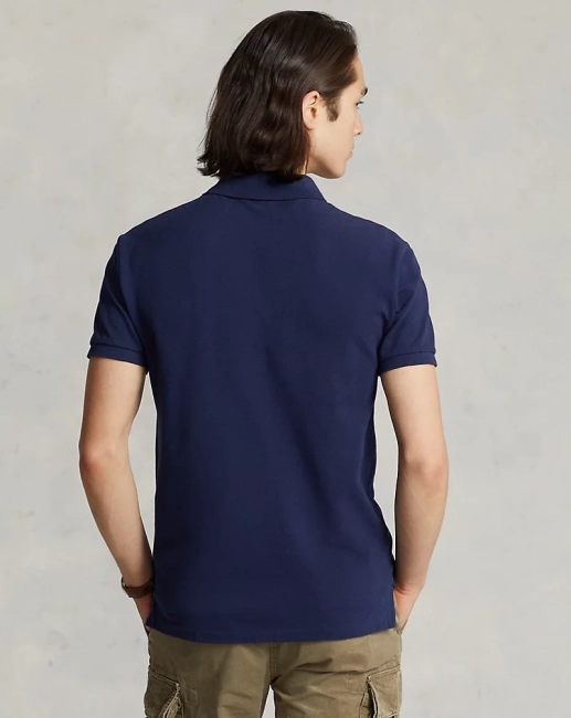 Ralph Lauren Blue Slim Fit Polo Shirt