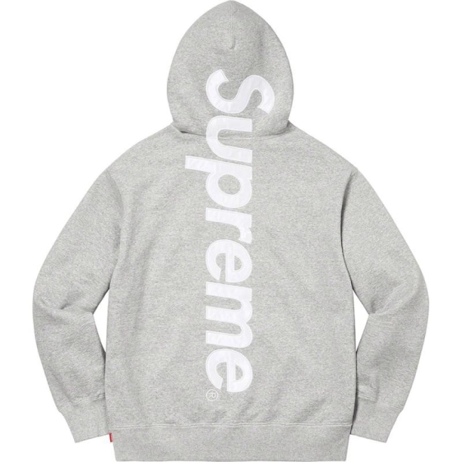 Supreme Satin Applique Hooded Sweatshirt