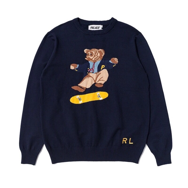 Palace Skate Polo Bear Sweater