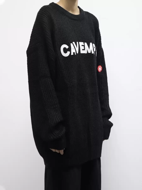 LIFE CAVEMPT CE New Patch Sweater