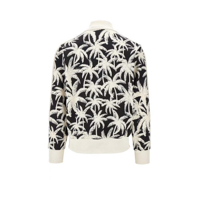 PALM ANGELS  All-over Palms motif track jacket