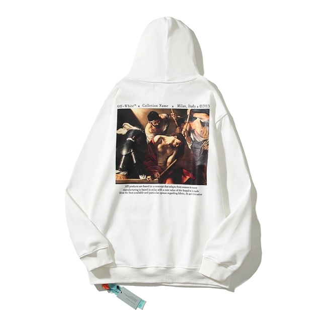 o.w Caravaggio Crowning Over Oversized Hoodie