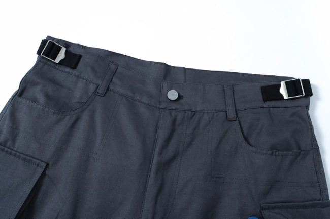 Far archive Functional Deconstructed Cargo Pants with Zipper Pockets