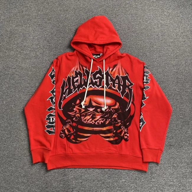 HELLSTAR Skull Flame Hoodie