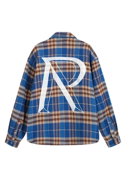 REPRESENT Flannel Check Jacket