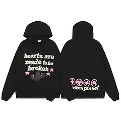 Broken Planet Hearts Are Made To Be Broken Hoodie