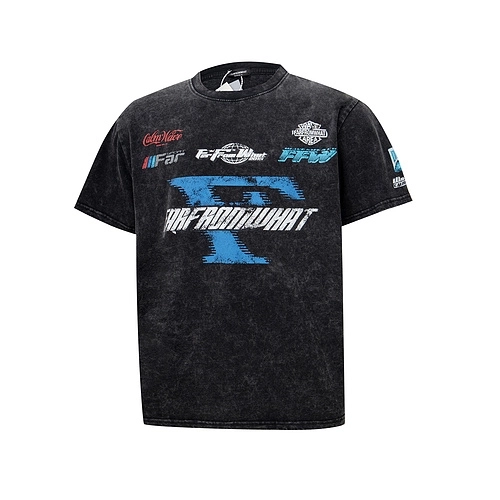 FAR ARCHIVE Disguisen Racing Afterimage Lettering T-shirt