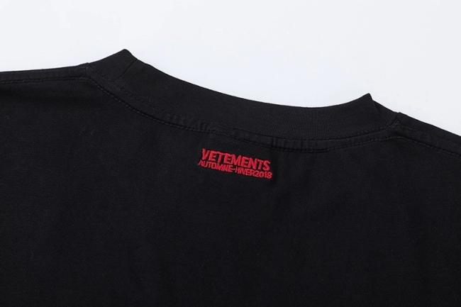 Vetements Portrait Direct Spray T-shirt