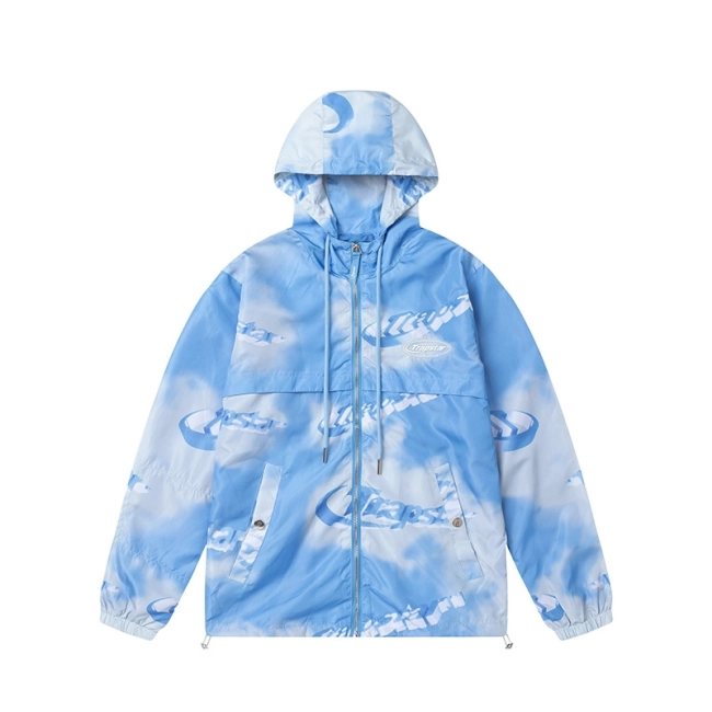 trapstar hyperdrive cloud windbreaker