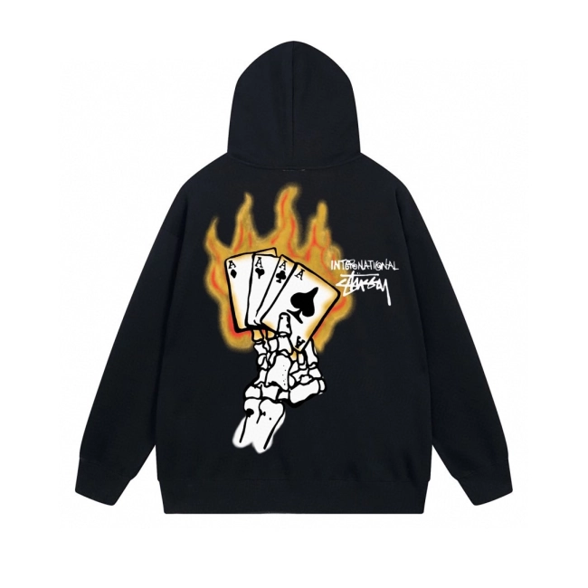 Stussy Read Em N Weep Zip Up Hoodie