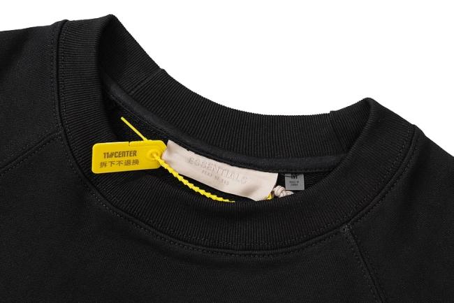 Fear of God 1977 Numeric Print Half Sleeve Terry Sweatshirt