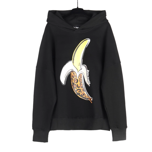 Palm Angels banana-print cotton Hoodie